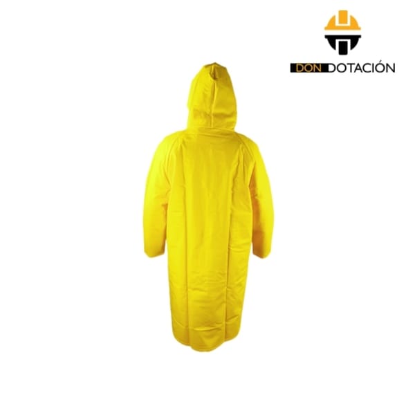 GABAN PVC IMPERMEABLE PARA LLUVIA COLOR AMARILLO