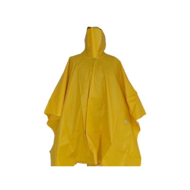 Capa impermeable para mujer de color con costura, capa impermeable con  capucha y cremallera para senderismo, turismo, ciclismo (amarillo)