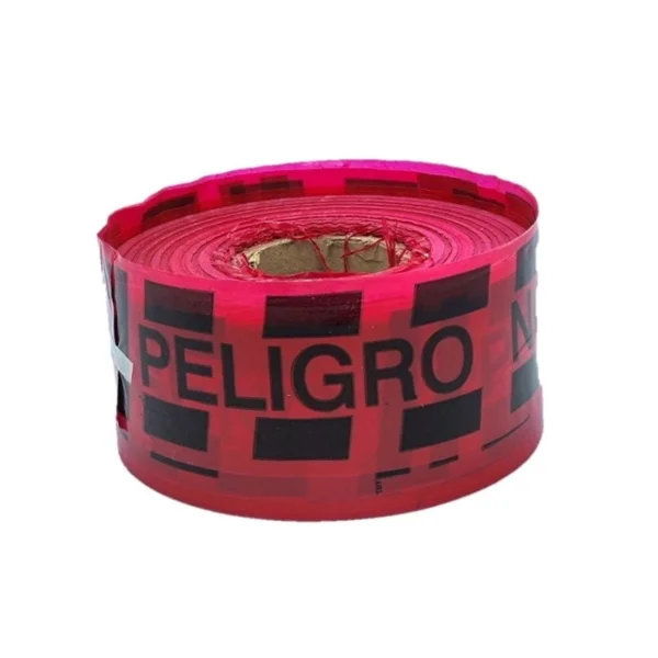 CINTA SEÑALIZACIÓN ROJA PELIGRO NO PASE - Imagen 2