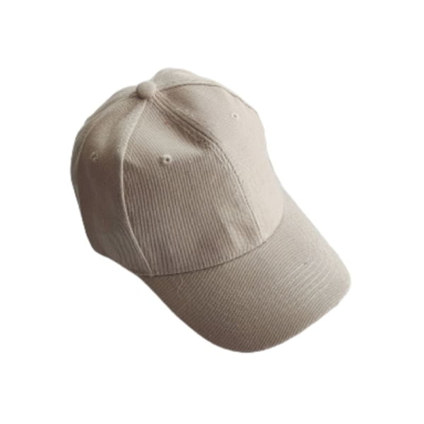 Gorra Drill para Dotación en color beige.