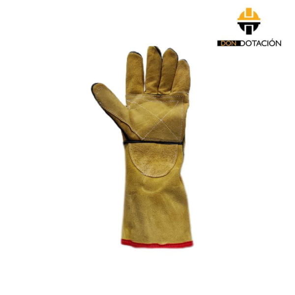 Guantes para soldador en carnaza