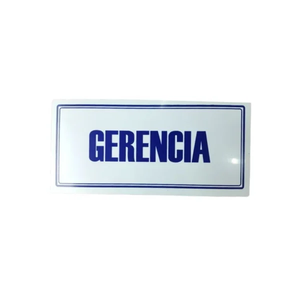 Señalizacion gerencia