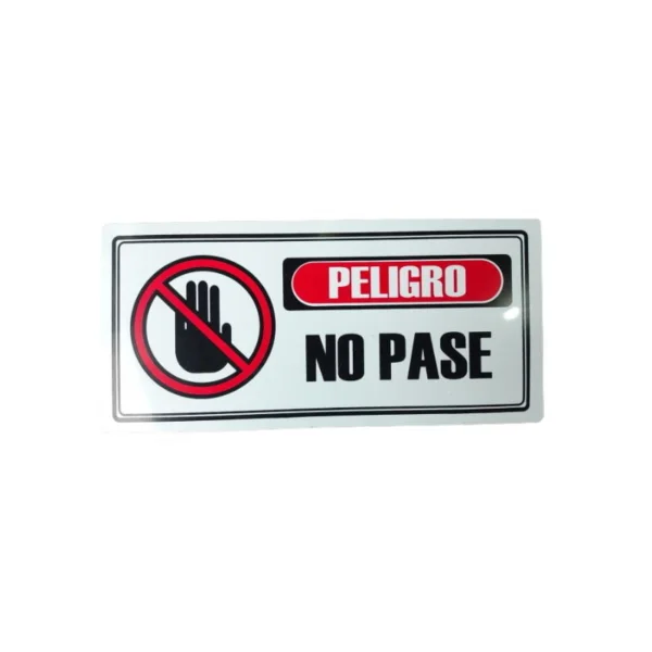 Señalización No pase