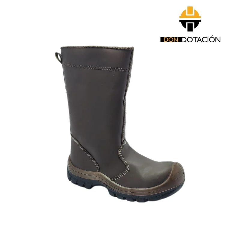 BOTA SOLDADOR DIELÉCTRICA CON PUNTERA CAFÉ DON DOTACIÓN