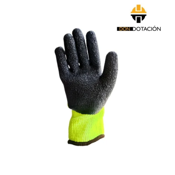 Guantes poliester latex