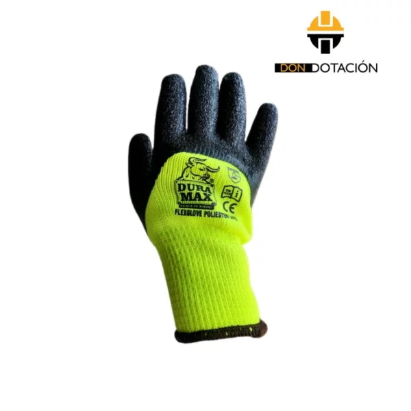 guante poliester latex