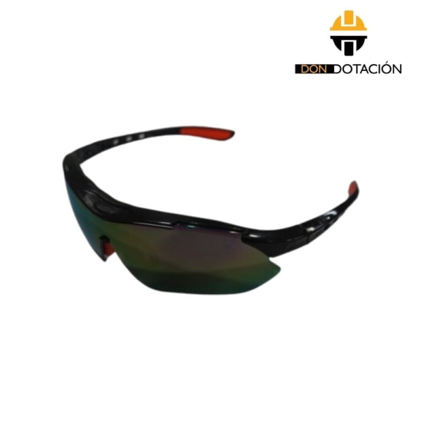 Gafas de seguridad lente espejo oscuro