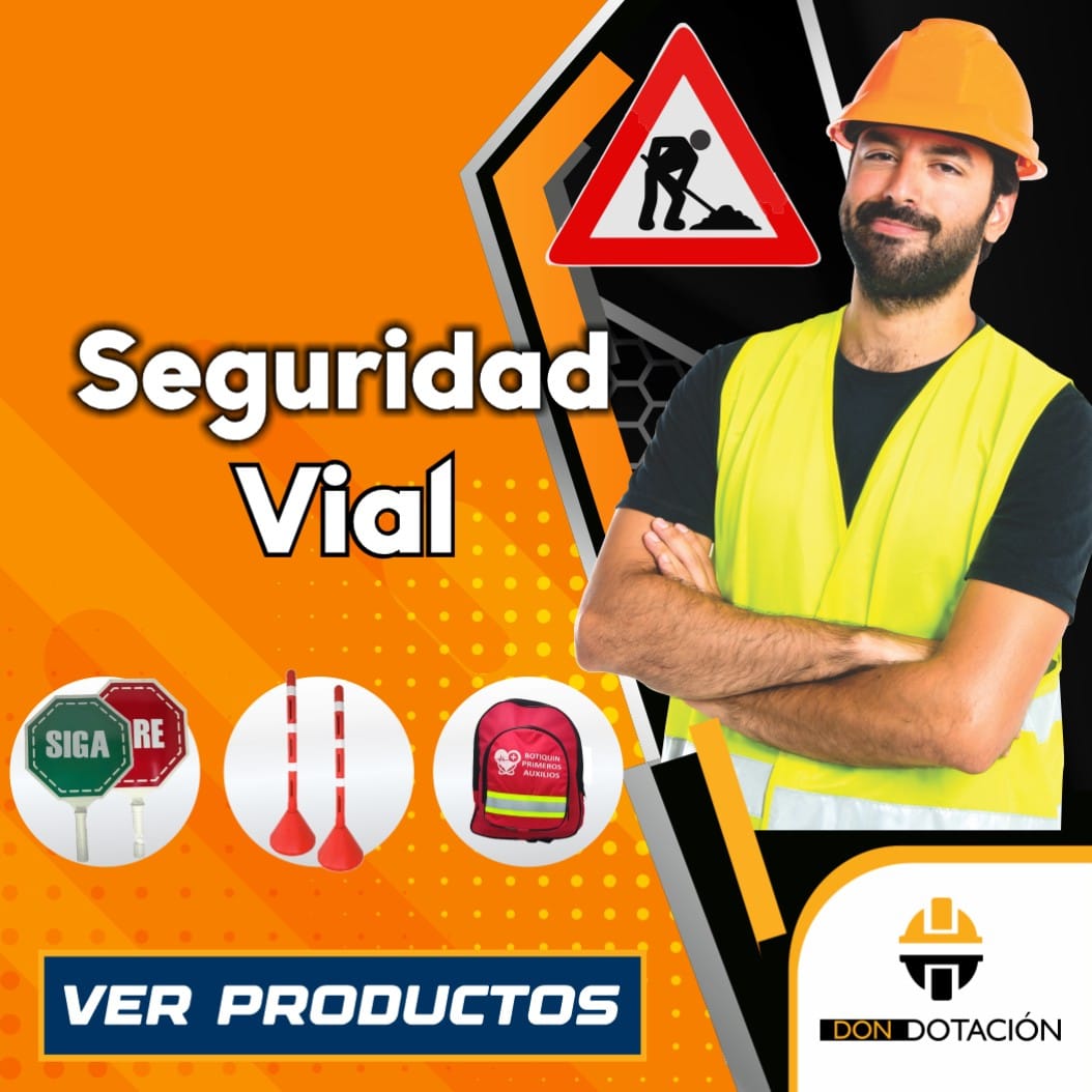 Conos, cintas y barreras de seguridad vial