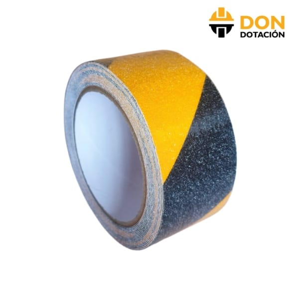 Cinta Antideslizante Amarilla Negra 5m X 50mm